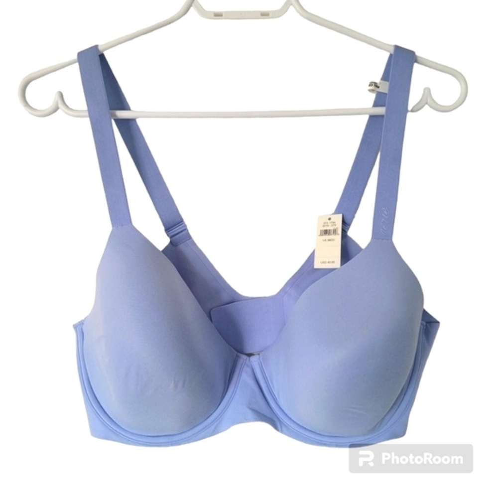 NWT Aerie Smoothez bra,lightly lined,Lavender blue, 38DD